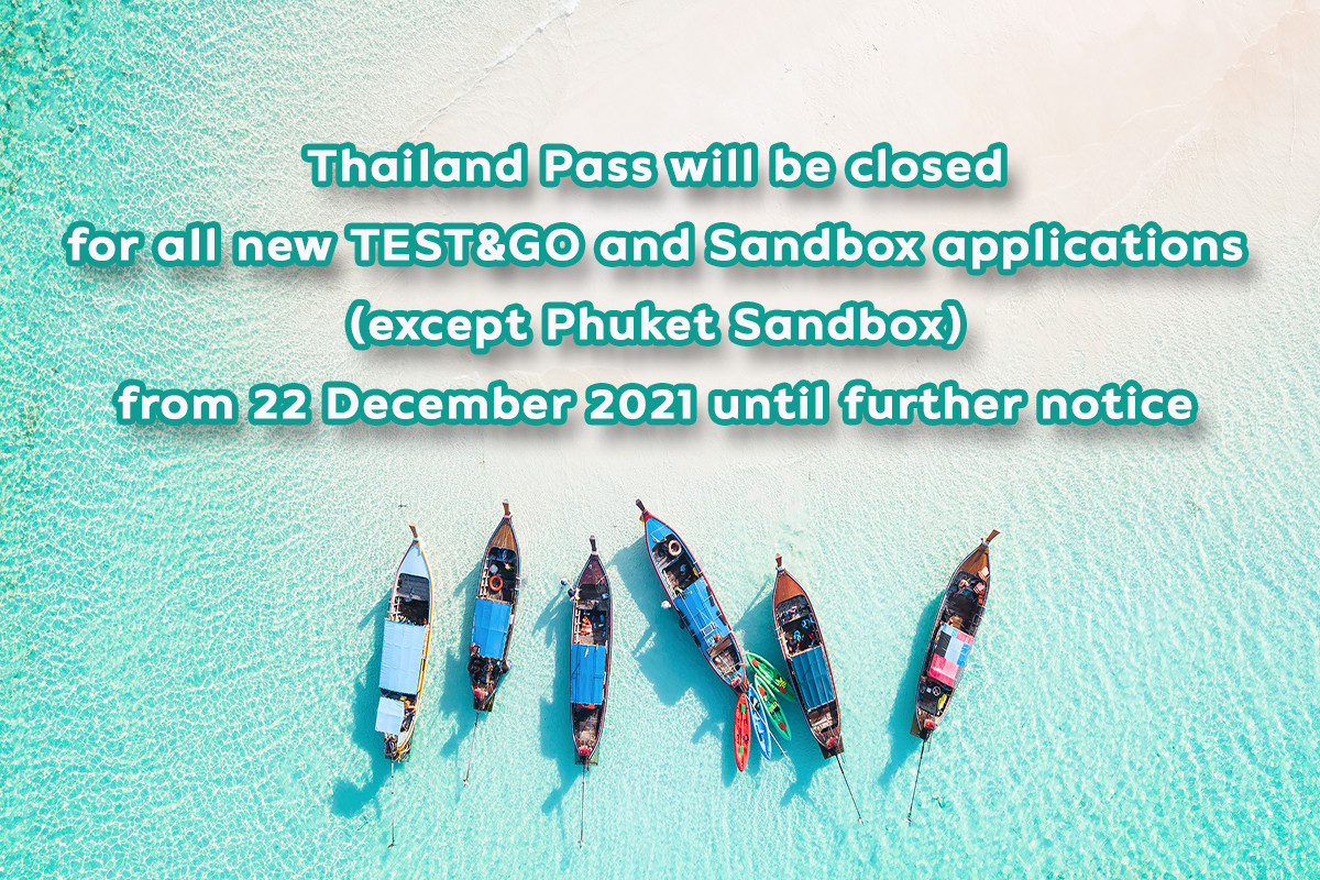 Thailand Pass temporarily suspended, those received QR Code can enter